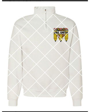 Quarter Zip Sweatshirt Pullover