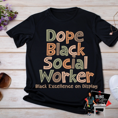 Dope Black Social Worker