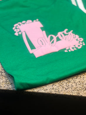 Pink puff LOBO tee